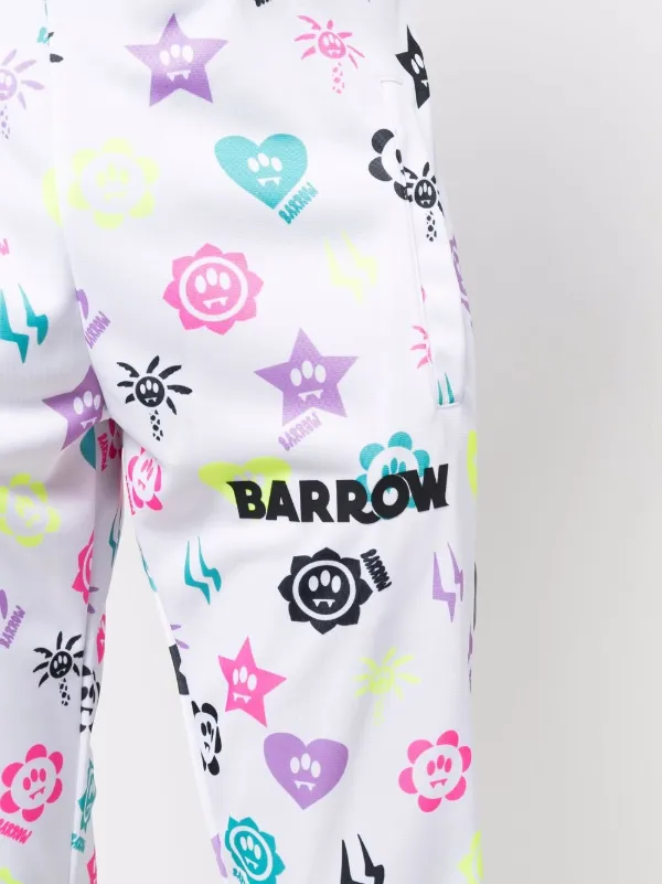 BARROW Patterned Pantalone Triacetato - Farfetch