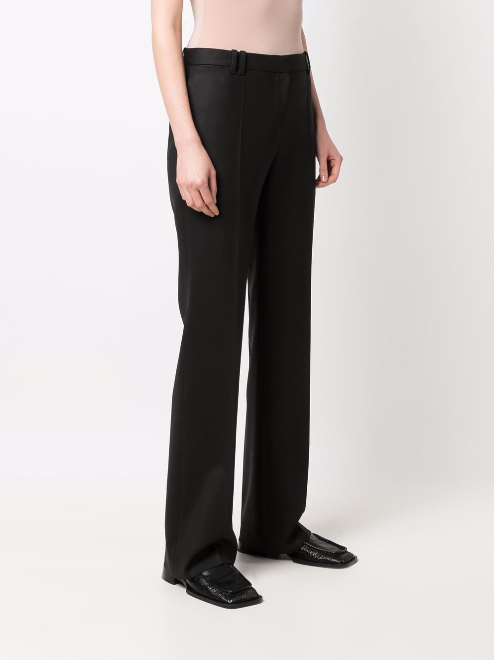 The Row Pietro Straight Tailored Trousers Farfetch