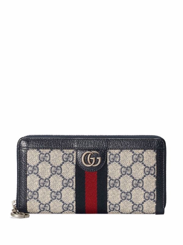 Gucci GG Supreme Canvas Wallet - Farfetch