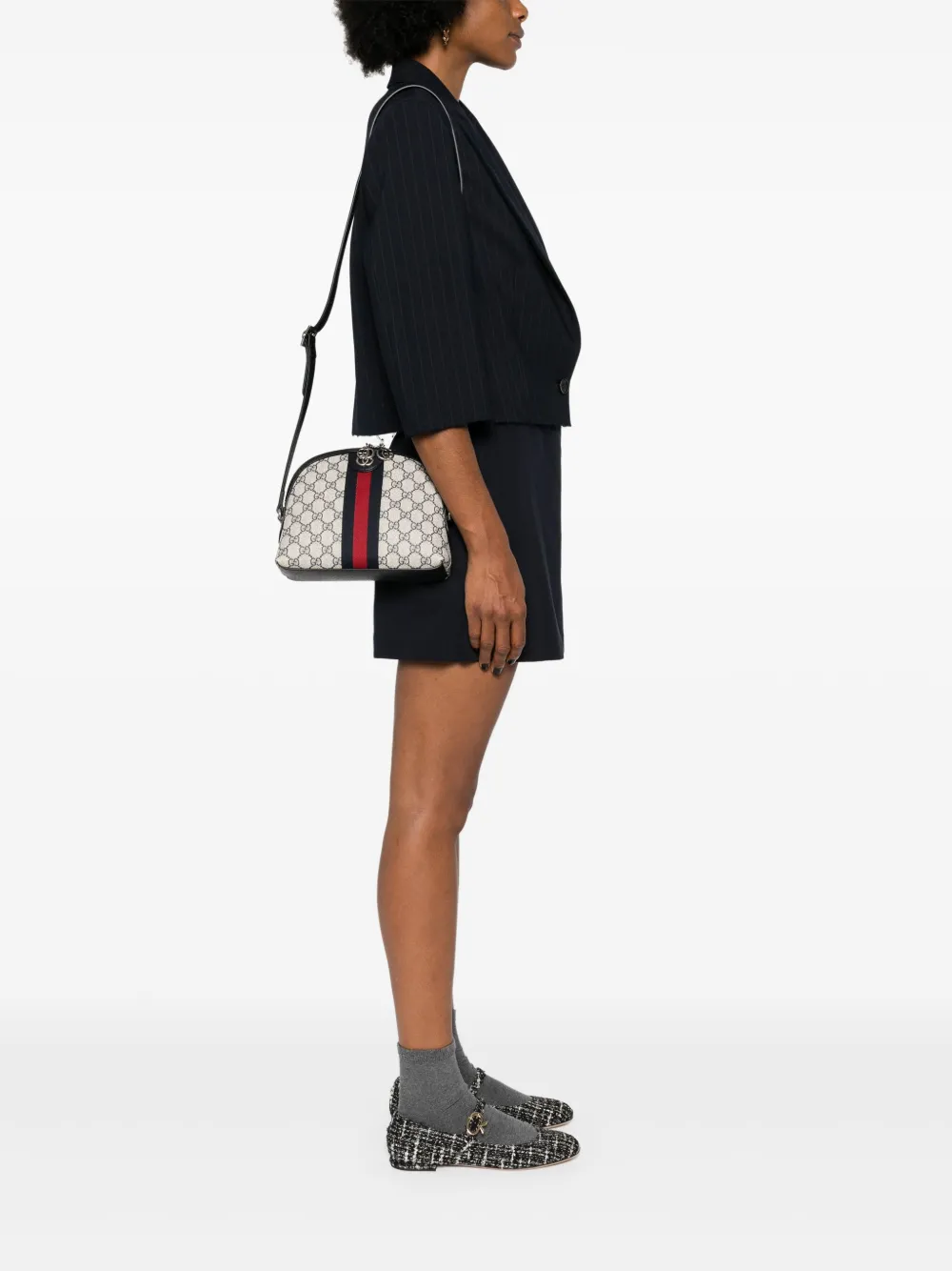 Gucci Ophidia GG schoudertas - Blauw