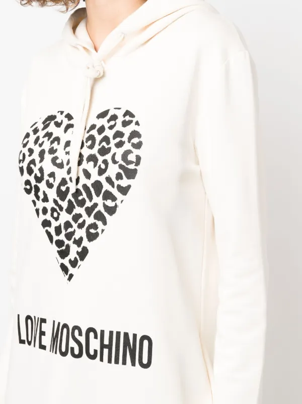 Love moschino hoodie on sale women's