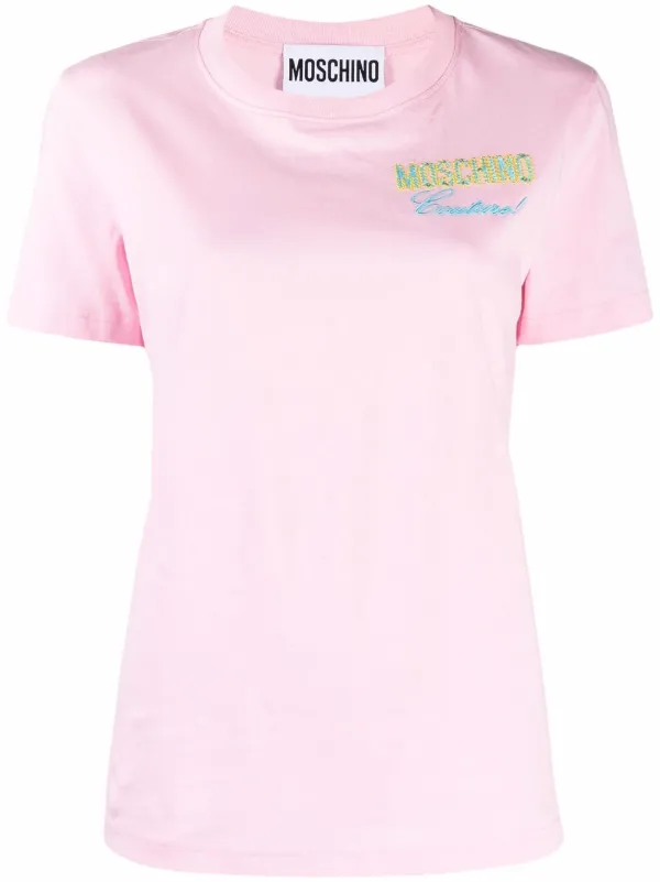 Moschino logo-print short-sleeve T 