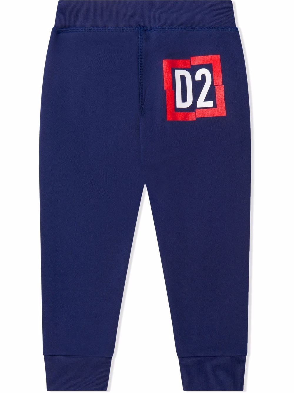 Dsquared2 Kids Trainingsbroek met logoprint - Blauw