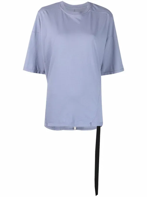 T-shirt en coton à effet d'épaules descendues - Rick Owens DRKSHDW - Modalova