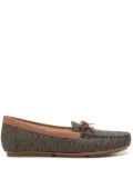 Michael Michael Kors Juliette monogram loafers - Brown