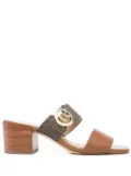 Michael Michael Kors Summer double-strap sandals - Brown