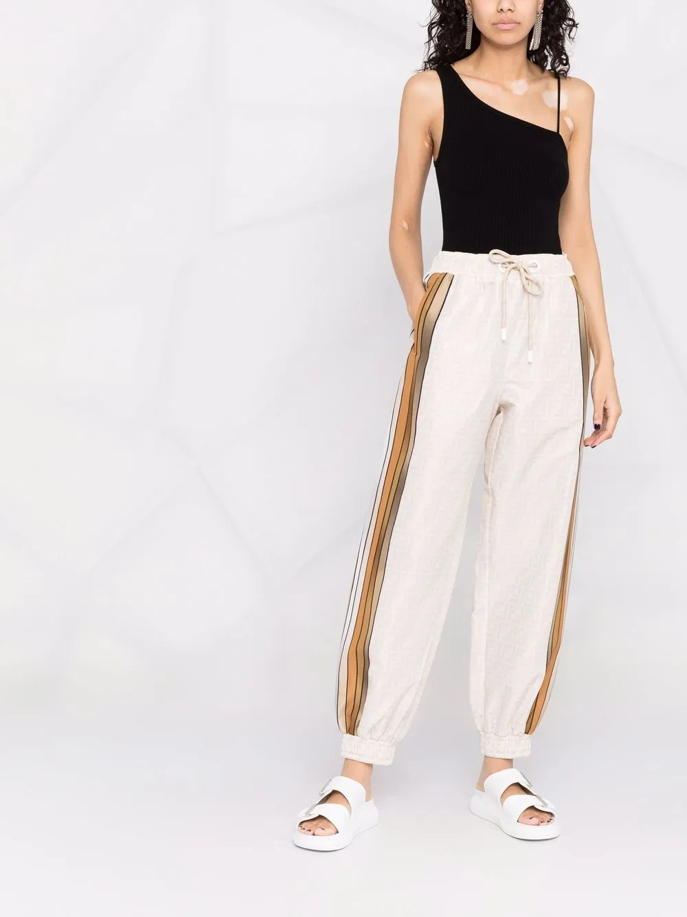 Imagen 2 de Fendi pantalones de chándal con estampado FF