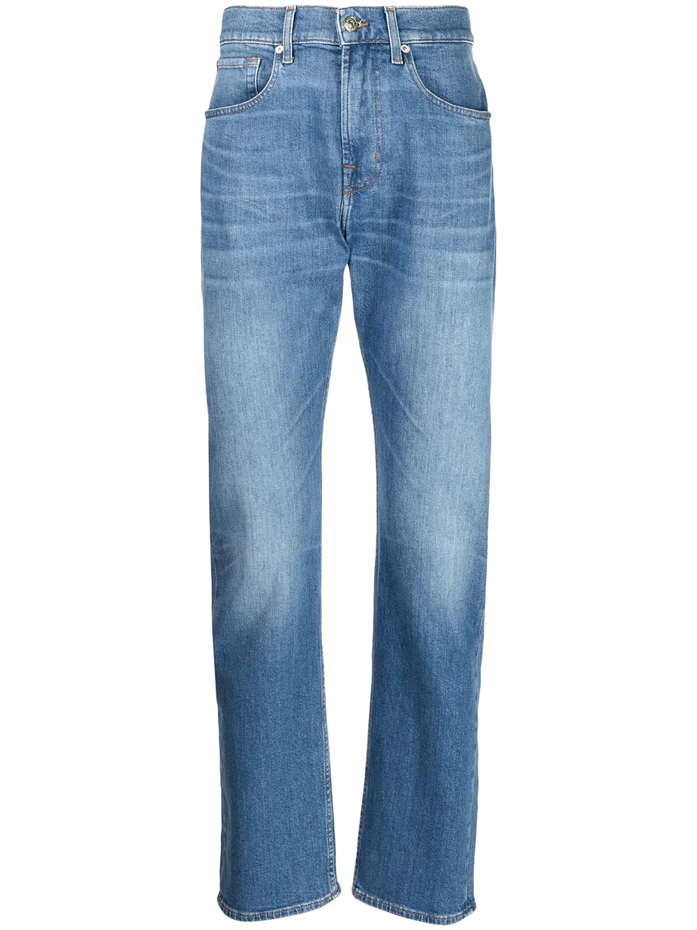 

7 For All Mankind jeans rectos Endgame - Azul