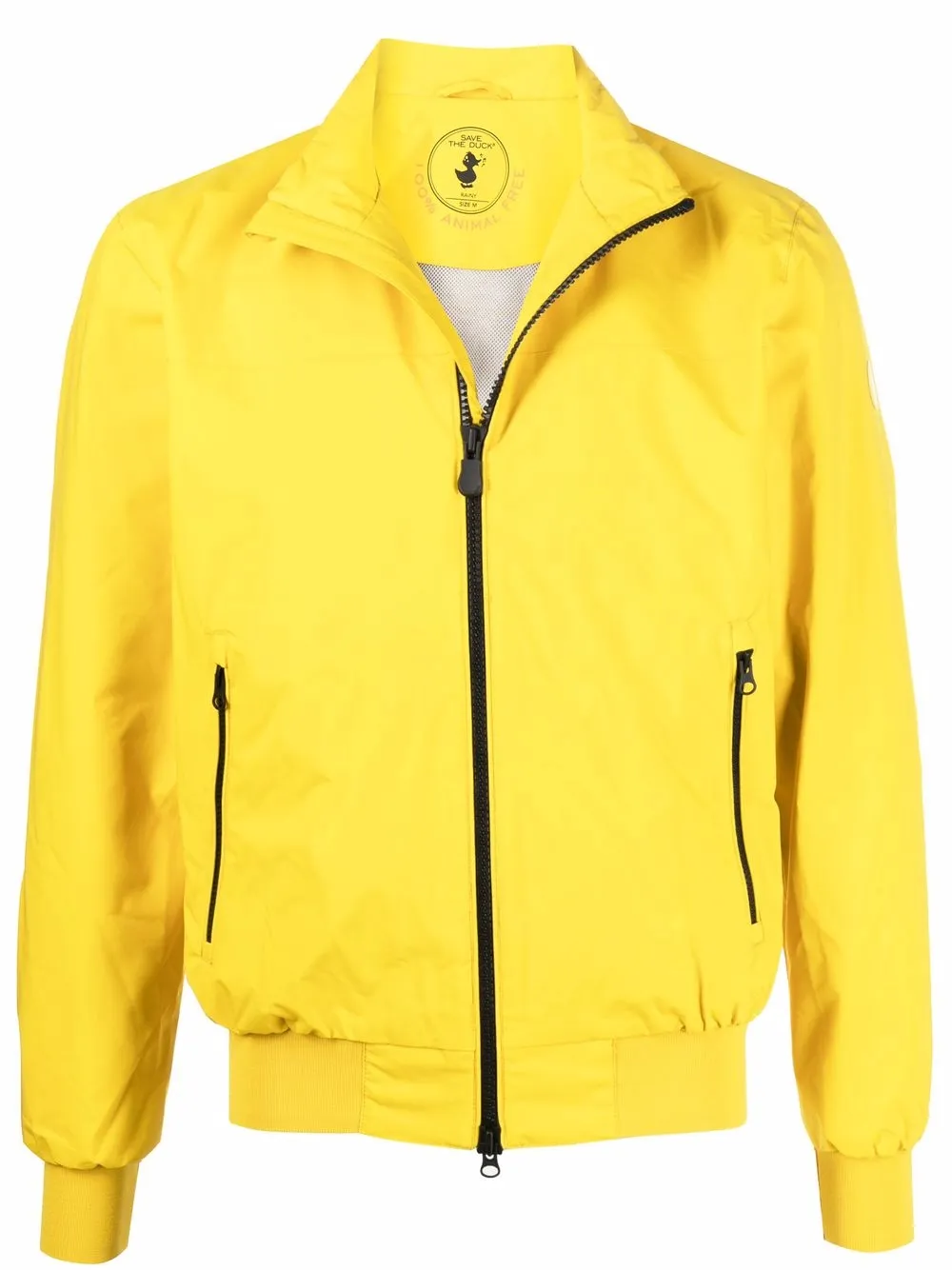 

Save The Duck lightweight zip-up jacket - Yellow