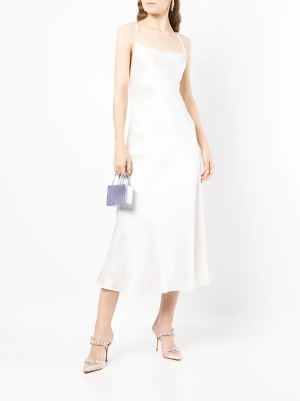 Galvan Sonoma Midi Bridal Dress Farfetch