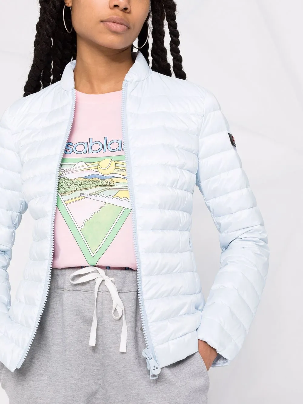  Peuterey Puntia Zipped Padded Jacket - Blue 