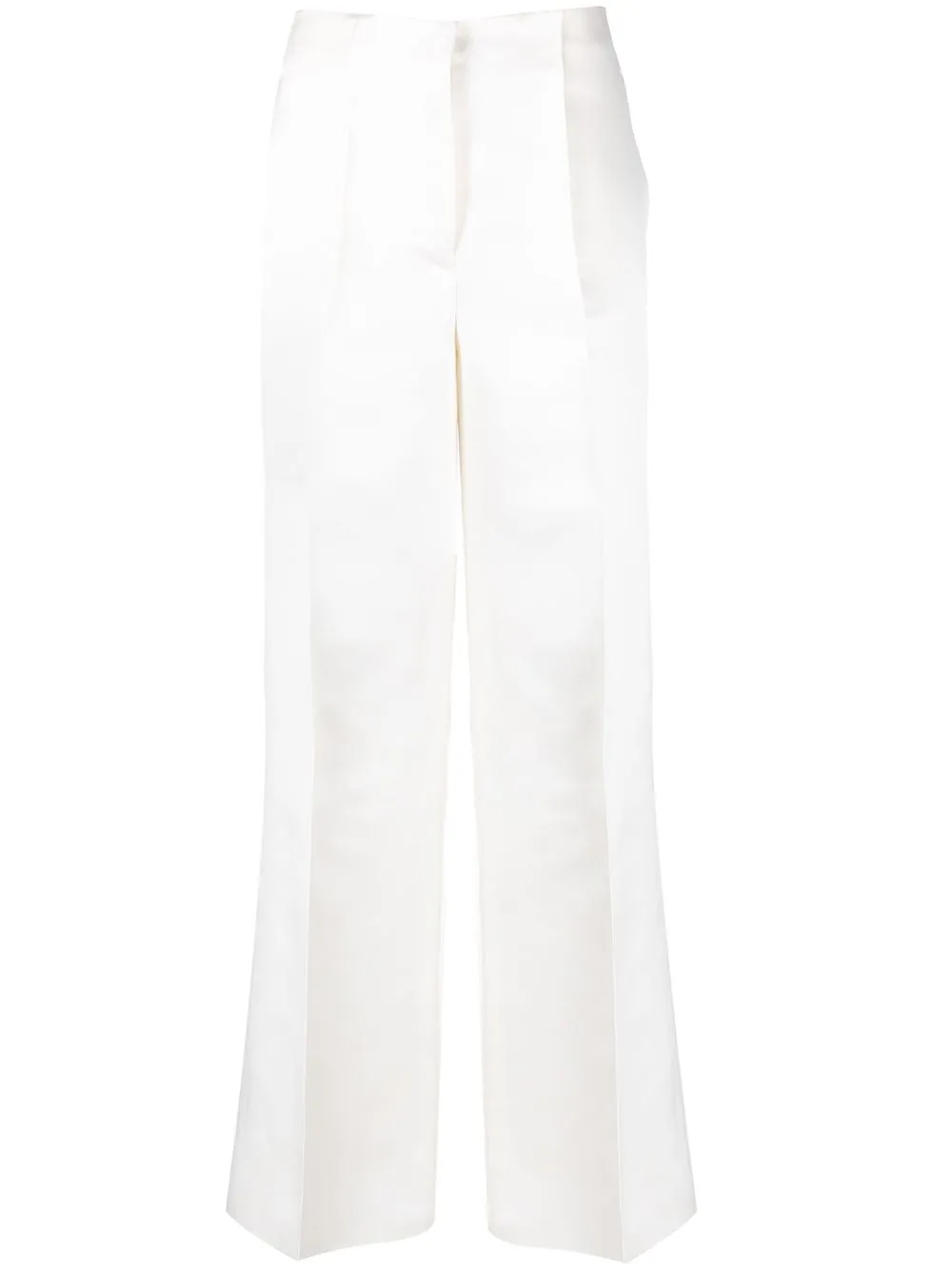 

The Row pantalones anchos - Blanco