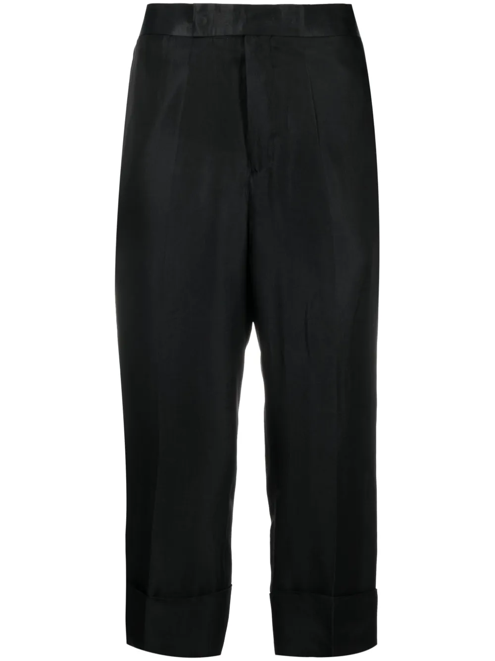 

SAPIO No 9 cropped trousers - Black