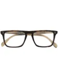 Oliver Peoples Bernardo square-frame glasses - Brown