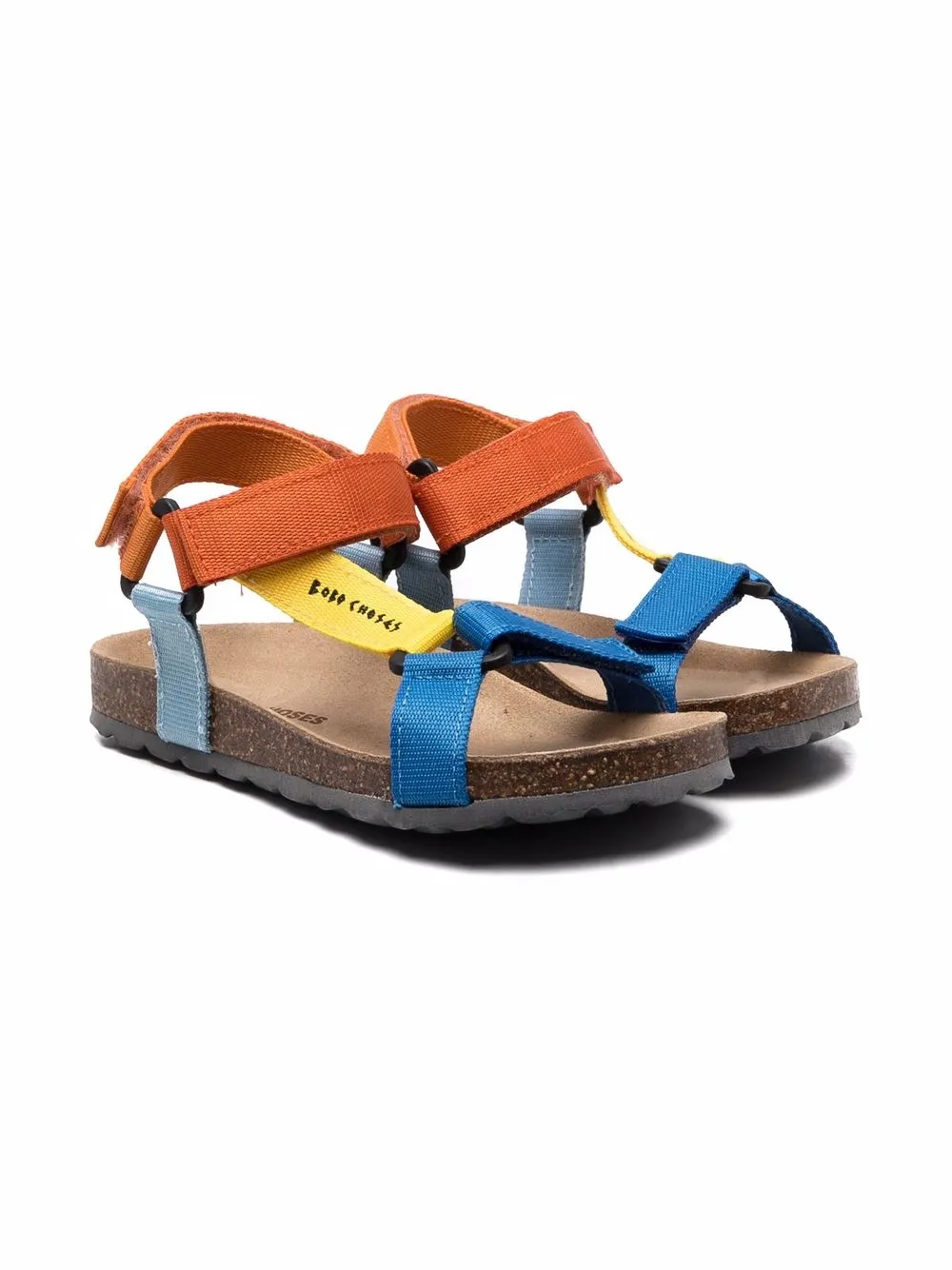 

Bobo Choses colour-block strap sandals - Blue