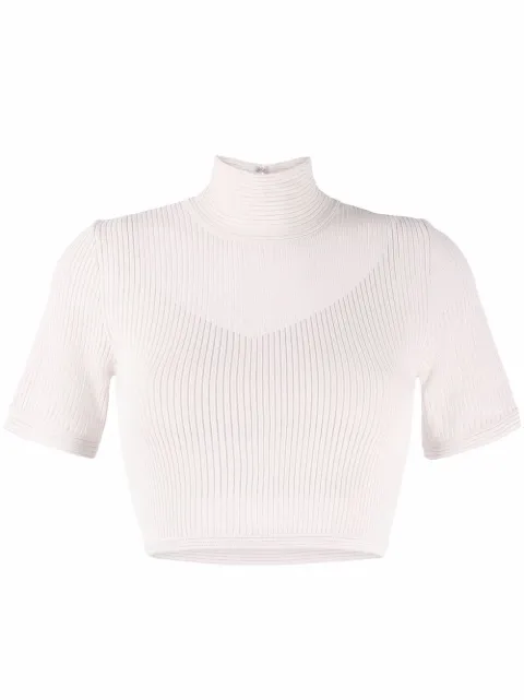 FENDI cropped knit top
