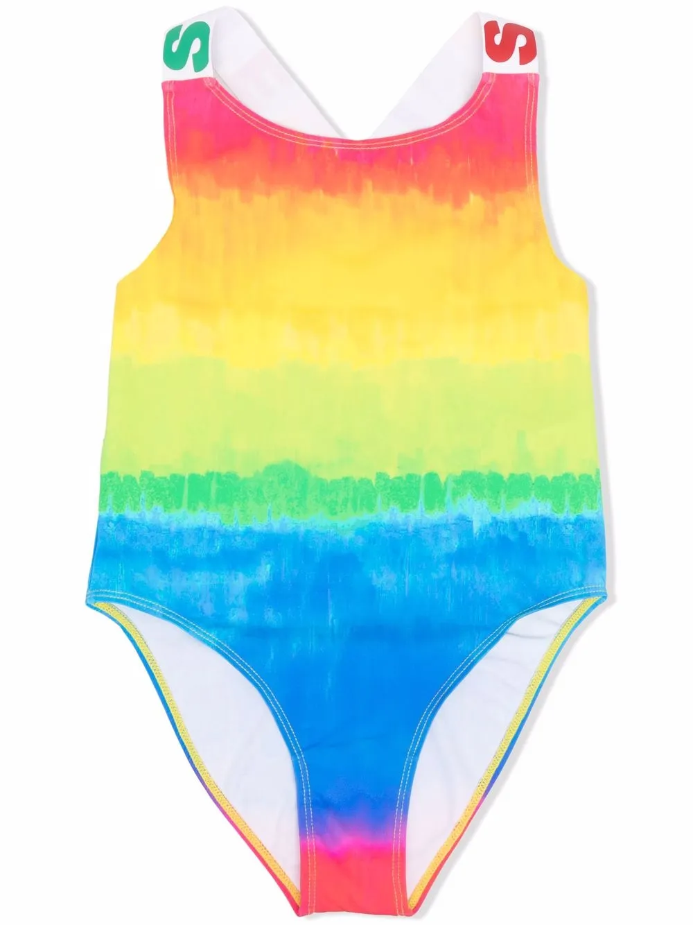 Stella McCartney Kids tie-dye one-piece Swimsuit - Farfetch