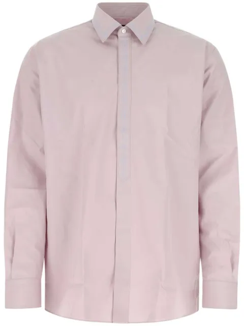 FENDI long-sleeved cotton shirt