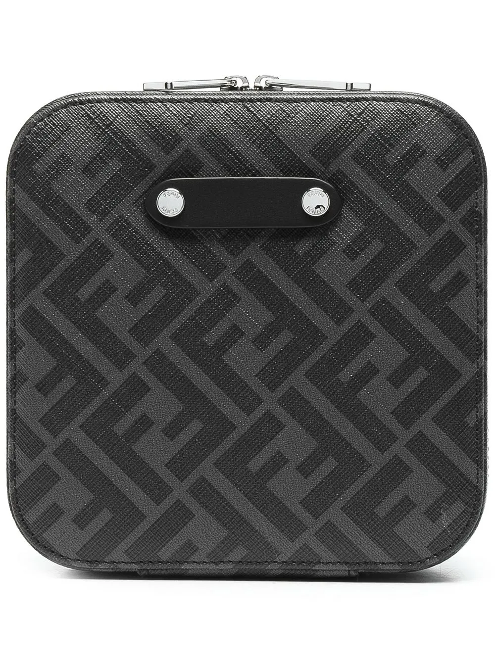 

Fendi funda para almacenamiento con logo FF - Negro