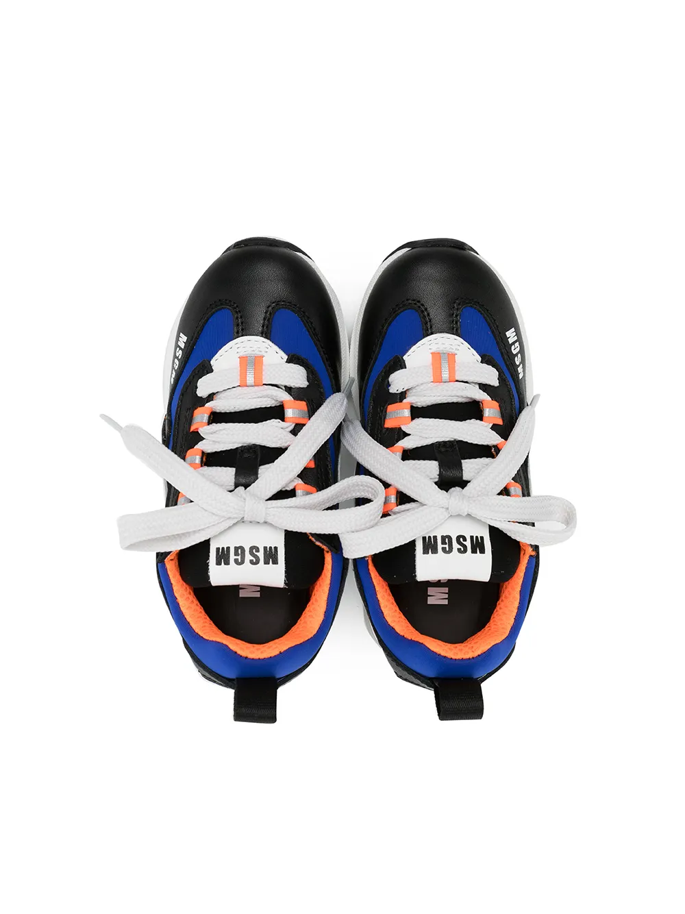 MSGM KIDS 4Y 新品未使用♪ MSGM Kids colour-block Panelled Sneakers | Blue | FARFETCH