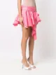 The Attico Paris asymmetric miniskirt