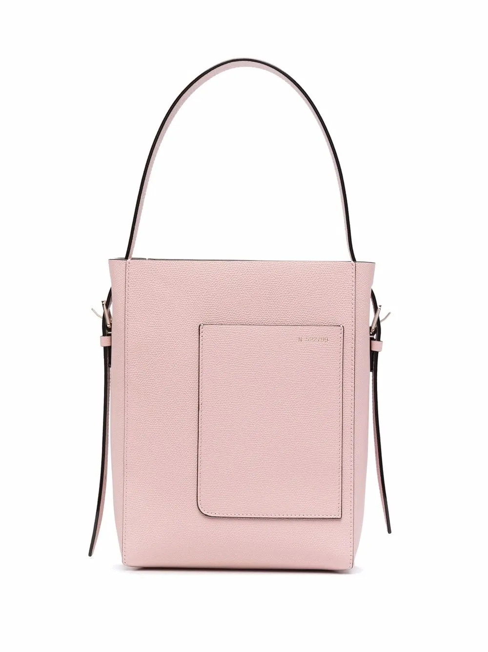 

Valextra medium leather tote bag - Pink