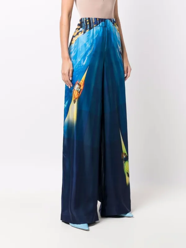 Casablanca Tokyo Nights Trousers - Farfetch