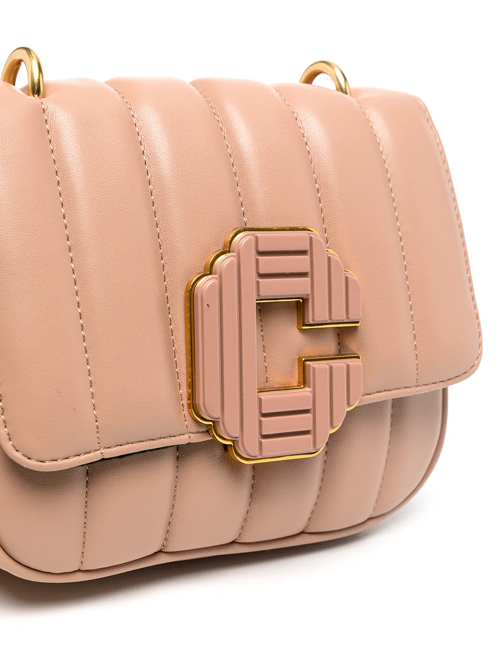 carvela harper quilted shoulder bag