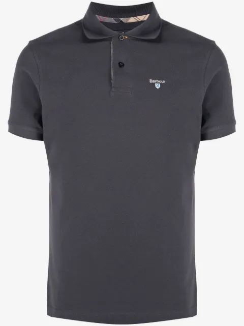 Barbour embroidered-logo polo shirt