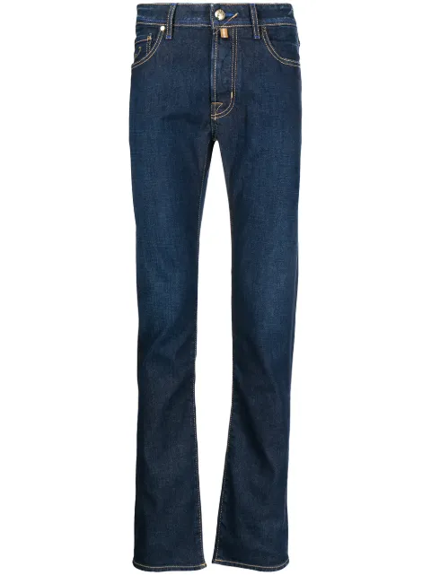 Jacob Cohën logo-embroidered jeans