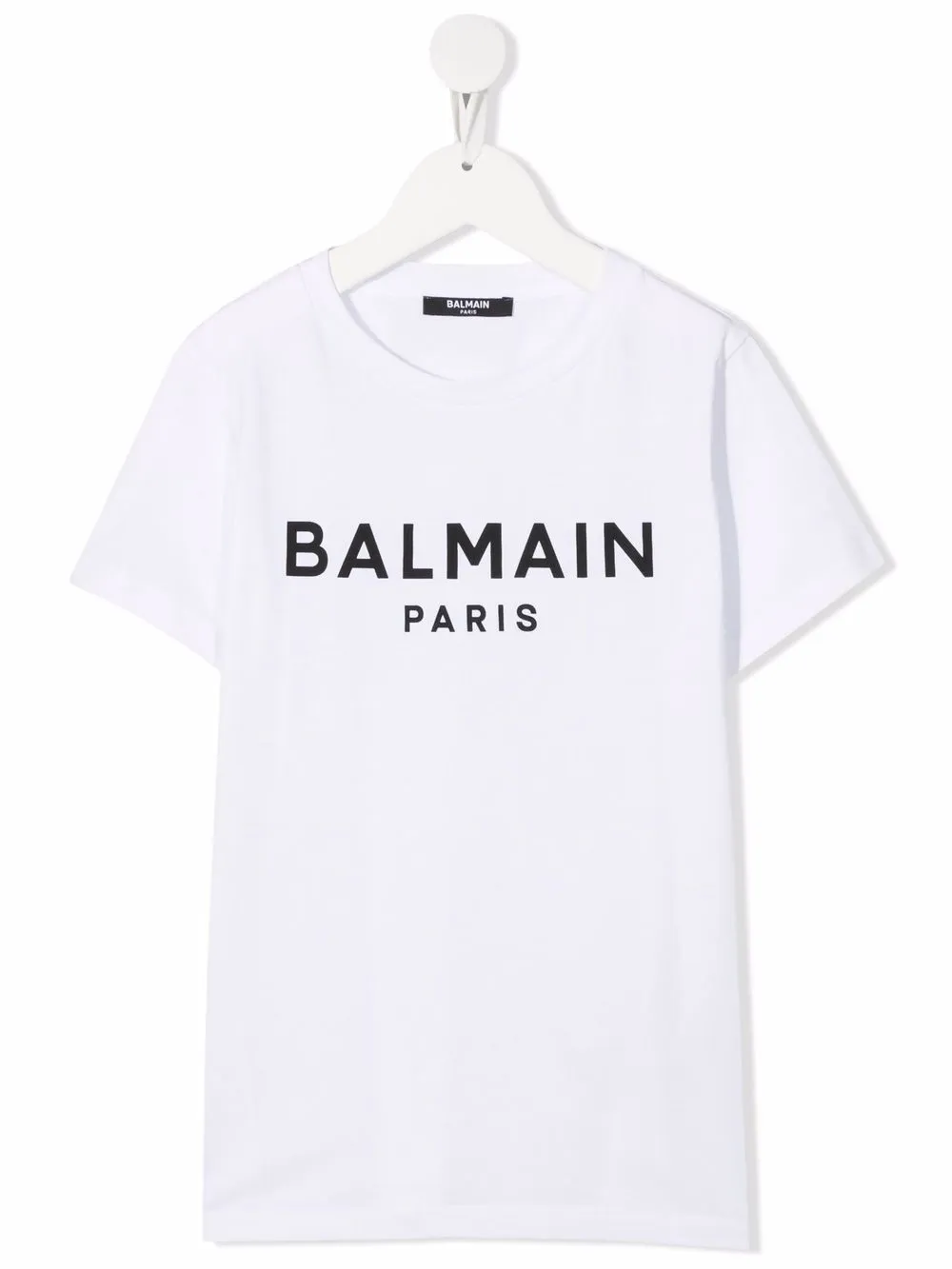 

Balmain Kids logo-print short-sleeved T-shirt - White