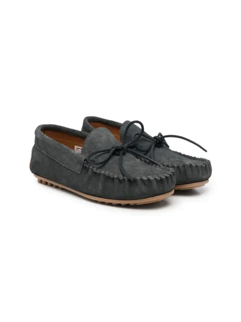 Pèpè front tie-fastening loafers