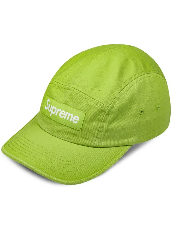 新品未使用supreme Washed Chino Twill Camp Cap-