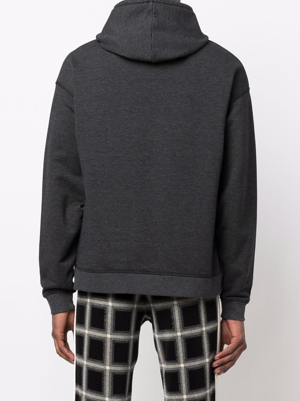 Affordable DSQUARED2 logo-print relaxed hoodie Men