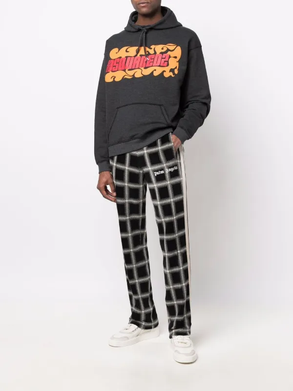[DSQUARED2]ロゴプリントパーカー 関税込】新作◇DSQUARED2 ディースクエアード◇ロゴ パーカー (D
