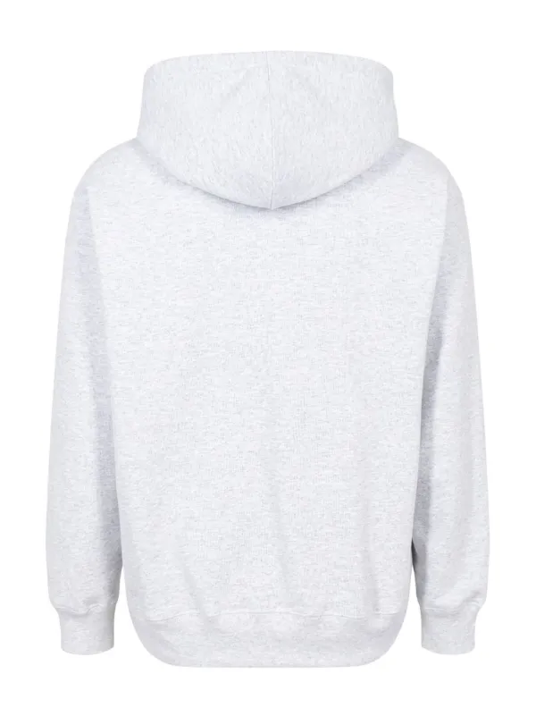 White box logo hoodie hot sale