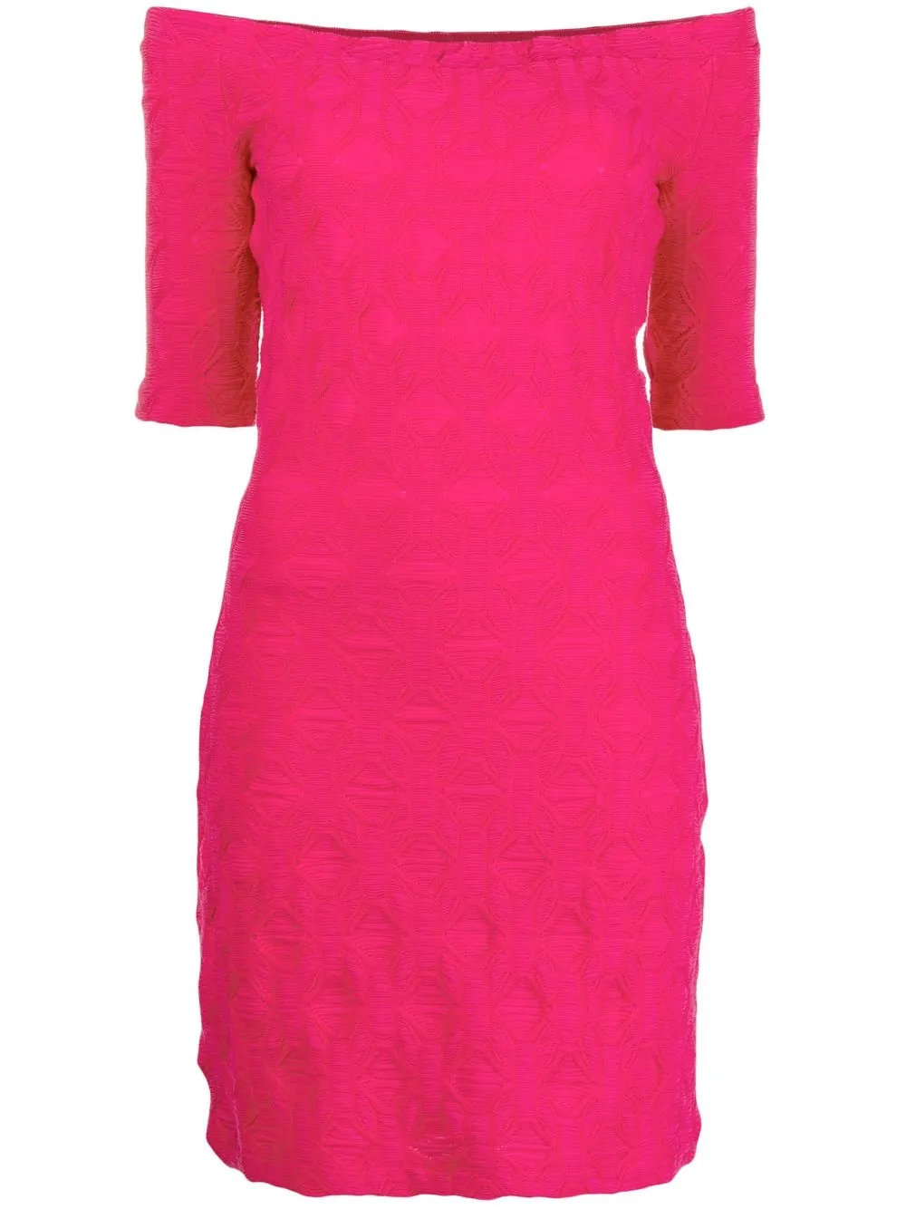 

PINKO vestido Africo tejido - Rosado