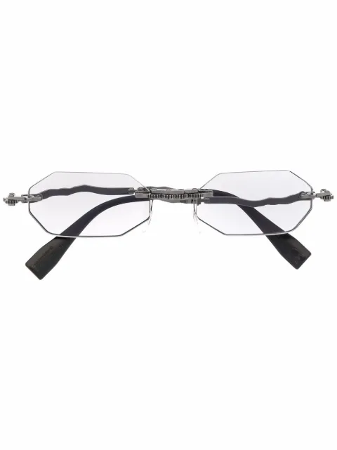 Kuboraum geometric-frame sunglasses