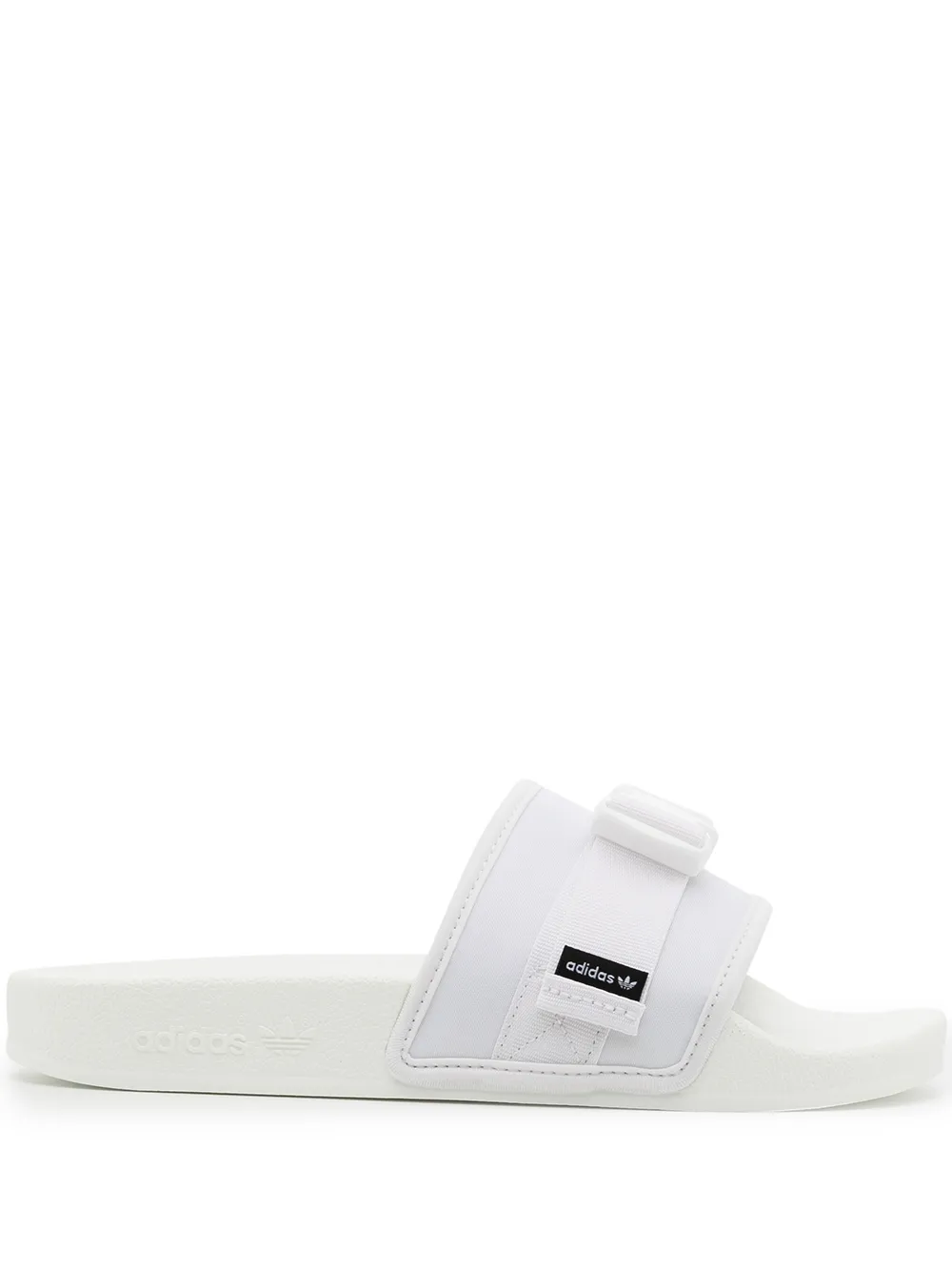 

adidas flip flops con detalle de hebilla - Blanco