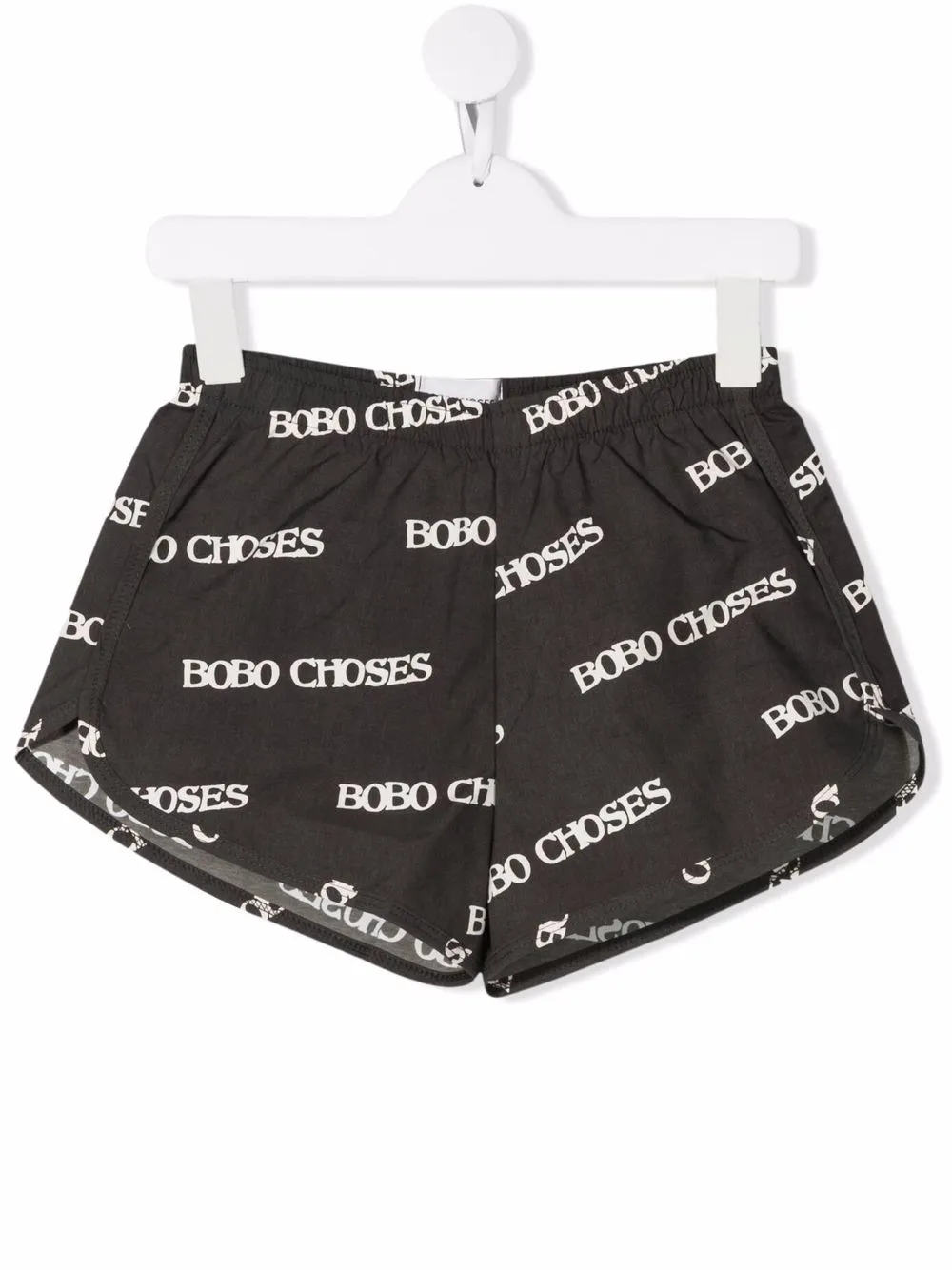 

Bobo Choses shorts de playa con logo estampado - Gris