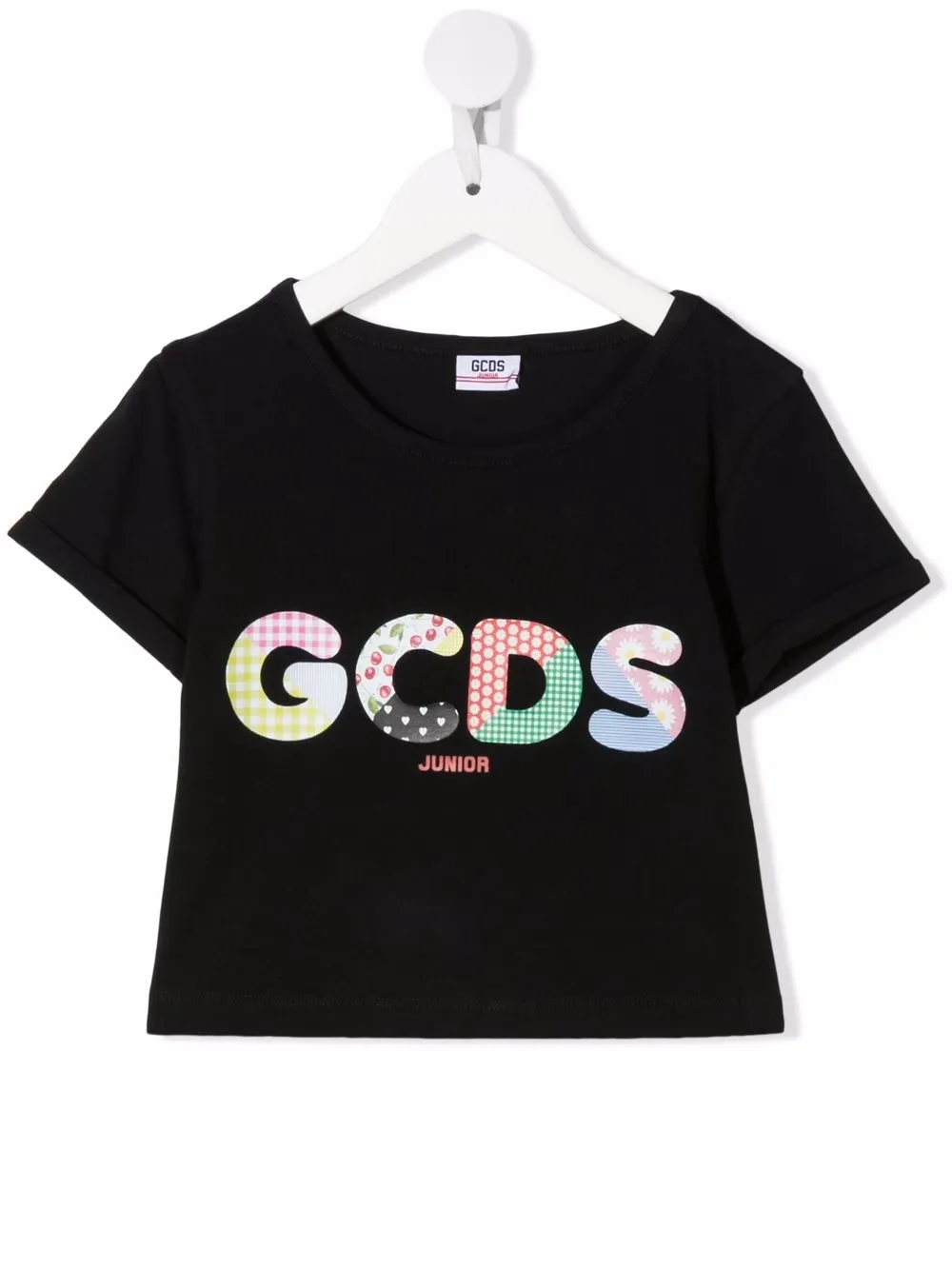 

Gcds Kids logo crew-neck T-shirt - Black