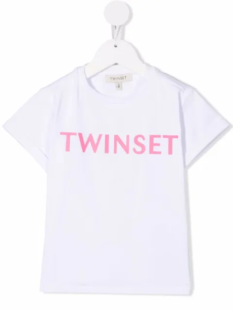 TWINSET Kids logo-print short-sleeved T-shirt
