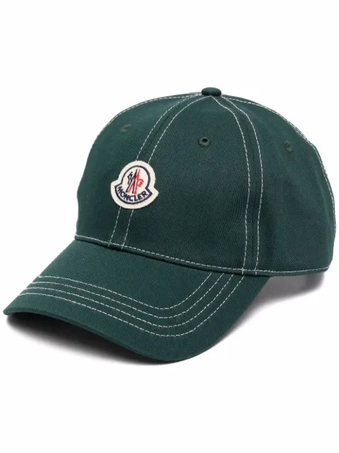 Moncler Logo Patch Baseball Cap - Farfetch