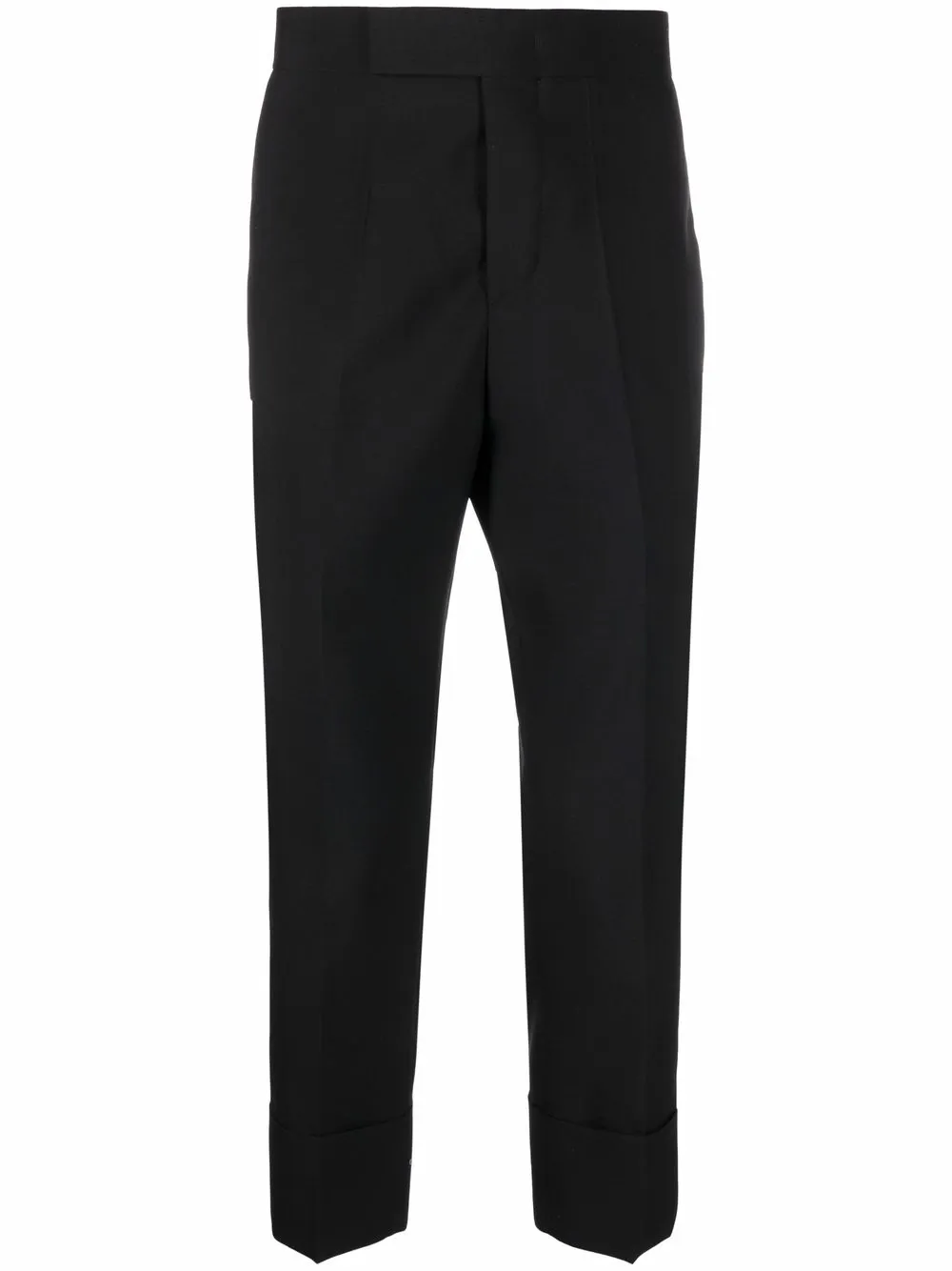 

SAPIO cropped tailored trousers - Black