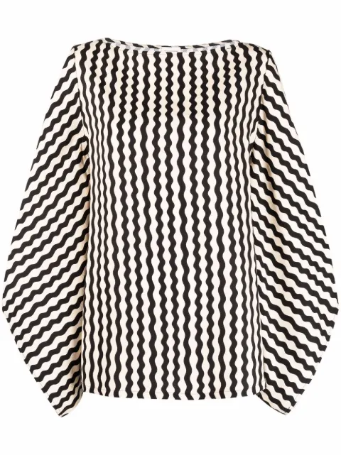 By Malene Birger blouse Vasinkan à col bateau