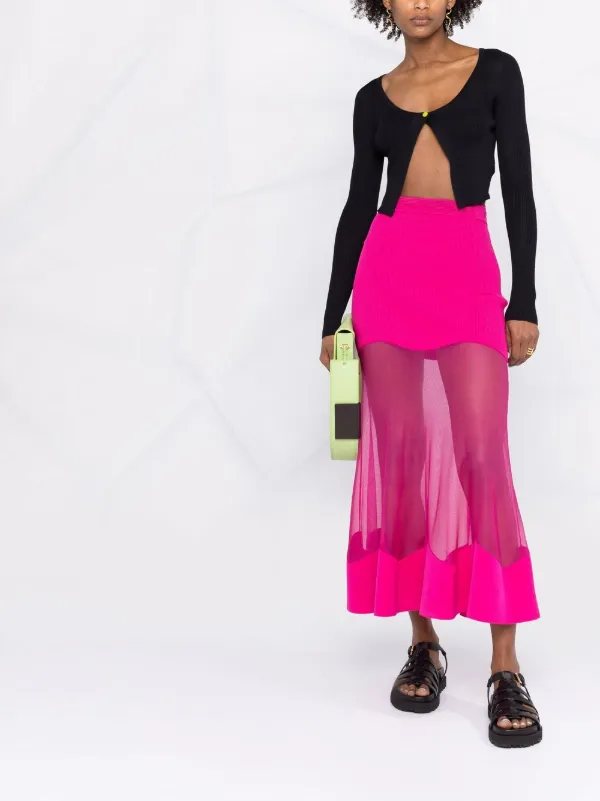 Versace open-front Cropped Cardigan 