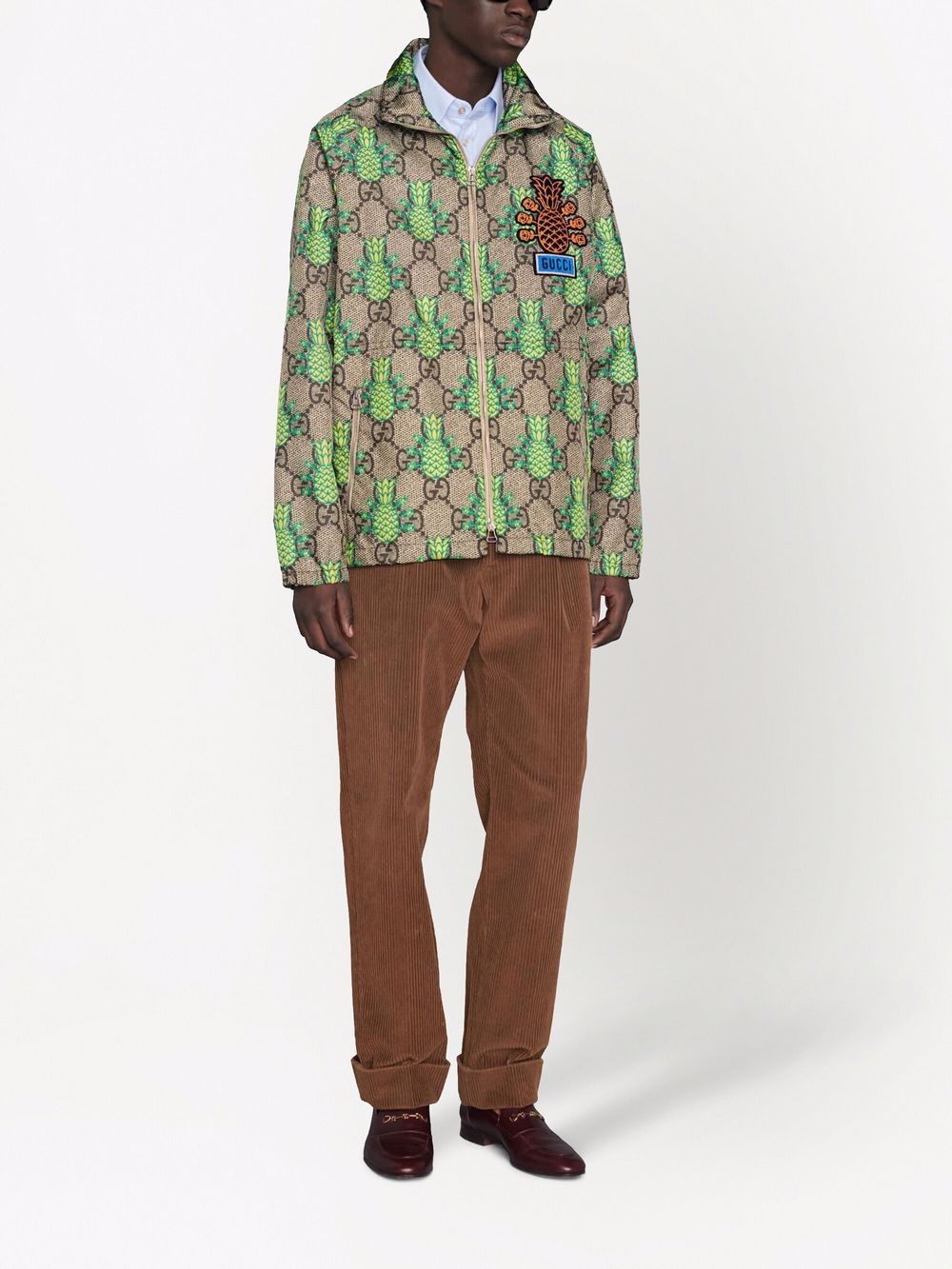 Gucci Pineapple GG Print Jacket - Farfetch