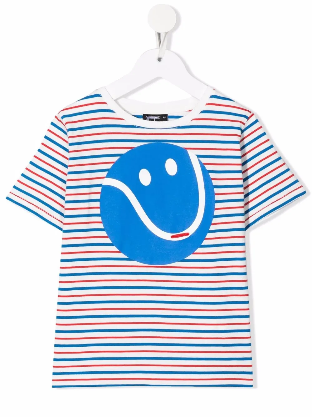 

yporqué camiseta con smiley estampado - Blanco