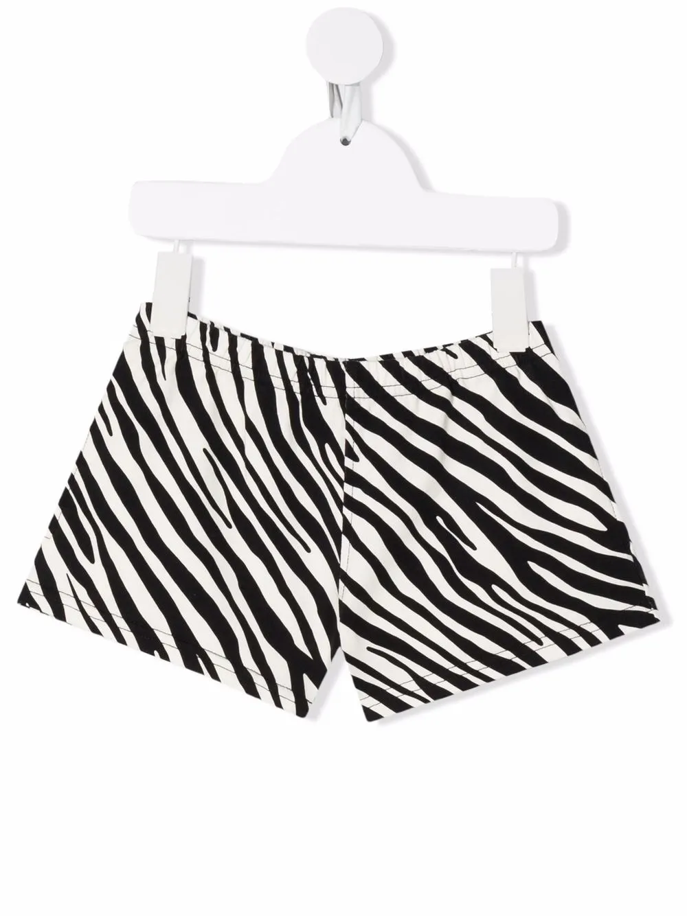 

yporqué shorts con estampado de cebra - Negro