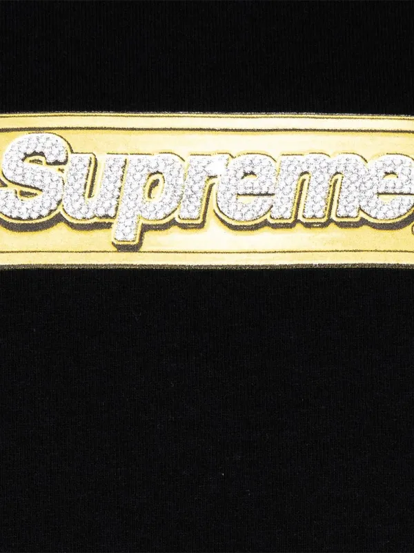 Supreme Bling Box Logo Hooded Sweatshirt